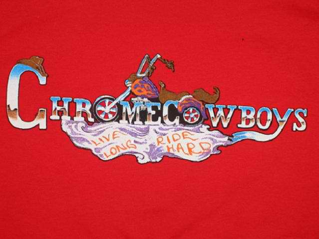 Trademark Logo CHROMECOWBOYS LIVE LONG RIDE HARD