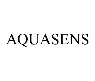Trademark Logo AQUASENS