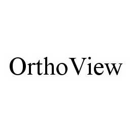 Trademark Logo ORTHOVIEW