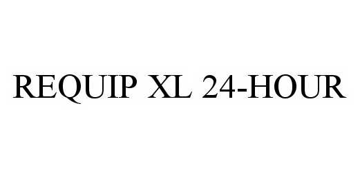 Trademark Logo REQUIP XL 24-HOUR