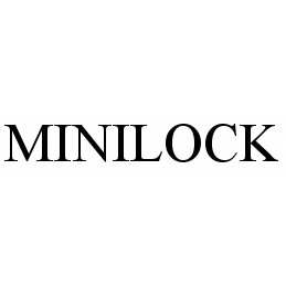Trademark Logo MINILOCK