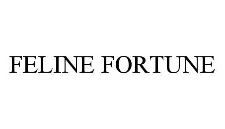 Trademark Logo FELINE FORTUNE