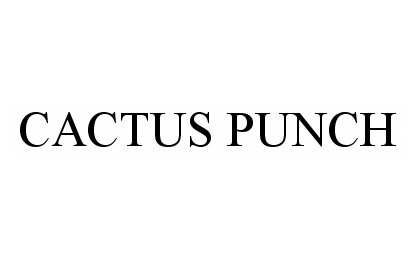 Trademark Logo CACTUS PUNCH