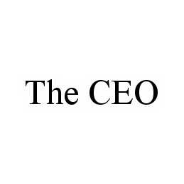 Trademark Logo THE CEO