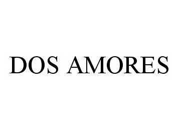 Trademark Logo DOS AMORES