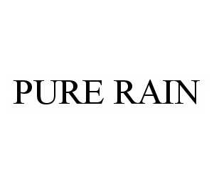  PURE RAIN