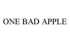 Trademark Logo ONE BAD APPLE