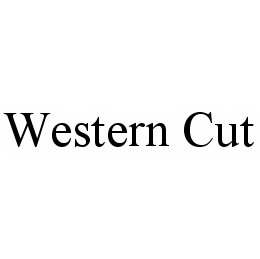 Trademark Logo WESTERN CUT