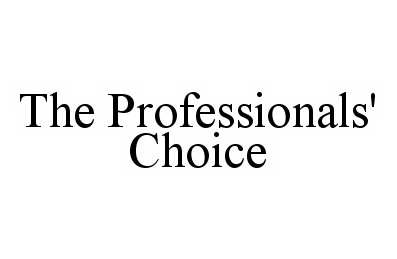 Trademark Logo THE PROFESSIONALS' CHOICE