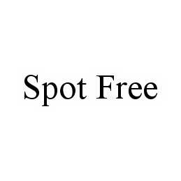 Trademark Logo SPOT FREE