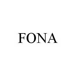 Trademark Logo FONA