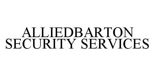 Trademark Logo ALLIEDBARTON SECURITY SERVICES