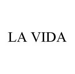 Trademark Logo LA VIDA