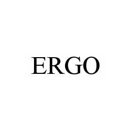 Trademark Logo ERGO