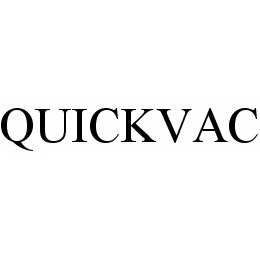 Trademark Logo QUICKVAC