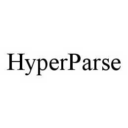 Trademark Logo HYPERPARSE