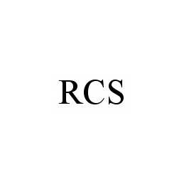 Trademark Logo RCS