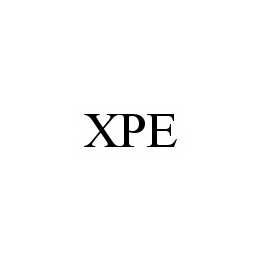 Trademark Logo XPE