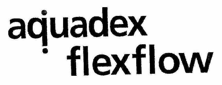 Trademark Logo AQUADEX FLEXFLOW