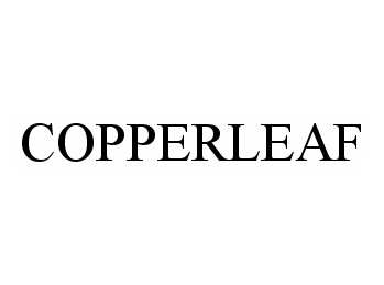 Trademark Logo COPPERLEAF