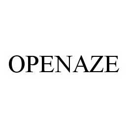 Trademark Logo OPENAZE