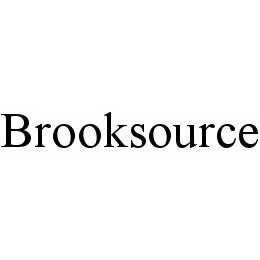 Trademark Logo BROOKSOURCE