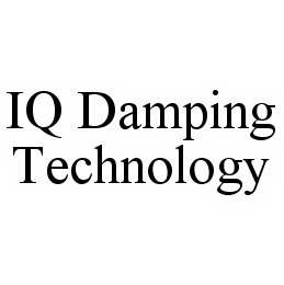  IQ DAMPING TECHNOLOGY