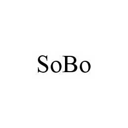 Trademark Logo SOBO