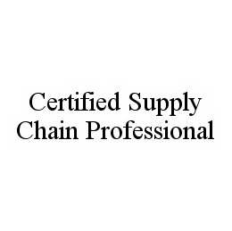  CERTIFIED SUPPLY CHAIN PROFESSIONAL