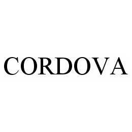 Trademark Logo CORDOVA
