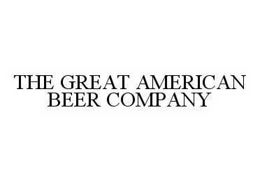  THE GREAT AMERICAN BEER COMPANY