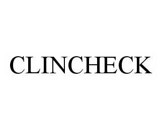  CLINCHECK