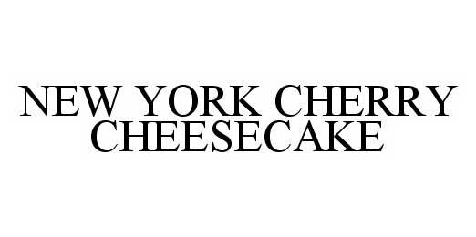 NEW YORK CHERRY CHEESECAKE