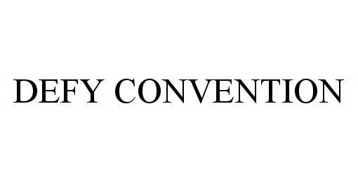 Trademark Logo DEFY CONVENTION
