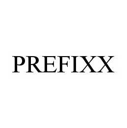 Trademark Logo PREFIXX