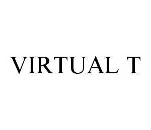 Trademark Logo VIRTUAL T