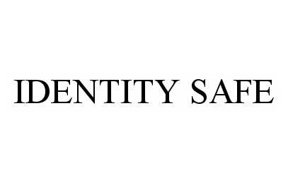 Trademark Logo IDENTITY SAFE