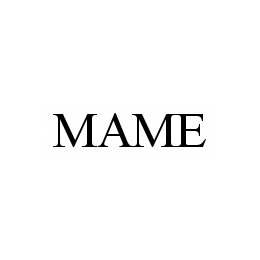 Trademark Logo MAME