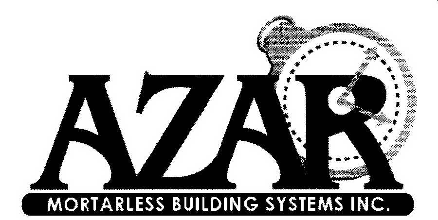 Trademark Logo AZAR MORTARLESS BUILDING SYSTEMS INC.