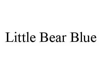  LITTLE BEAR BLUE