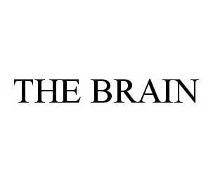 Trademark Logo THE BRAIN
