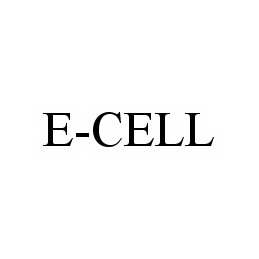 Trademark Logo E-CELL