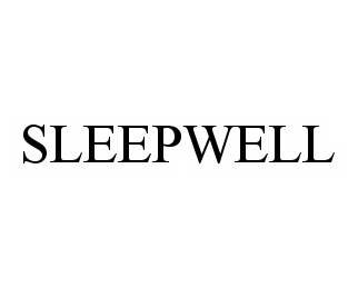 Trademark Logo SLEEPWELL