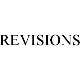 Trademark Logo REVISIONS