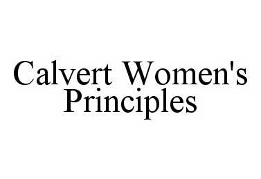  CALVERT WOMEN'S PRINCIPLES