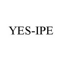 Trademark Logo YES-IPE