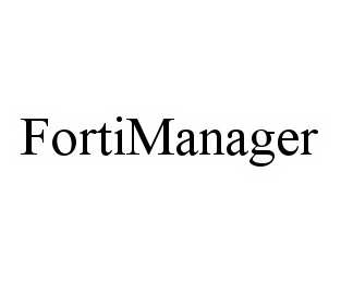  FORTIMANAGER