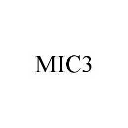 Trademark Logo MIC3