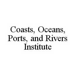  COASTS, OCEANS, PORTS, AND RIVERS INSTITUTE