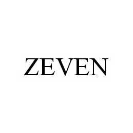 Trademark Logo ZEVEN